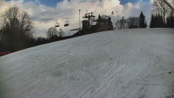 Otočná kamera na sjezdovce