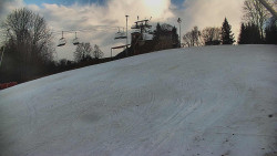 Otočná kamera na sjezdovce