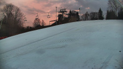 Otočná kamera na sjezdovce