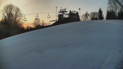 Otočná kamera na sjezdovce