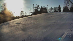 Otočná kamera na sjezdovce