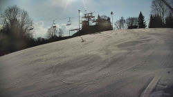 Otočná kamera na sjezdovce