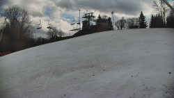 Otočná kamera na sjezdovce