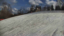 Otočná kamera na sjezdovce