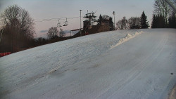 Otočná kamera na sjezdovce