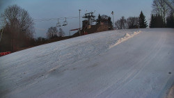 Otočná kamera na sjezdovce