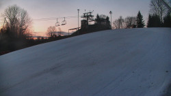 Otočná kamera na sjezdovce