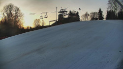 Otočná kamera na sjezdovce