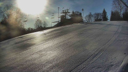 Otočná kamera na sjezdovce