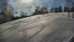 Otočná kamera na sjezdovce