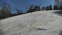 Otočná kamera na sjezdovce