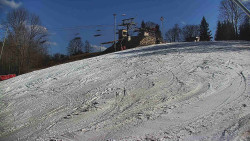 Otočná kamera na sjezdovce