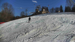 Otočná kamera na sjezdovce