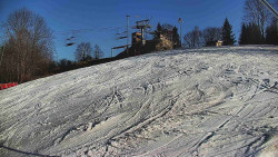 Otočná kamera na sjezdovce