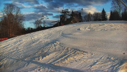 Otočná kamera na sjezdovce