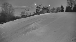 Otočná kamera na sjezdovce