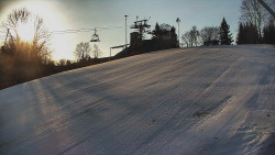 Otočná kamera na sjezdovce