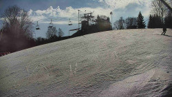 Otočná kamera na sjezdovce