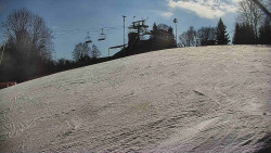 Otočná kamera na sjezdovce