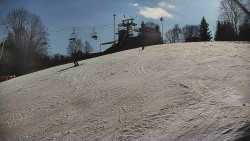 Otočná kamera na sjezdovce