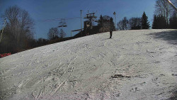 Otočná kamera na sjezdovce