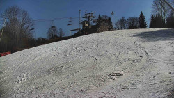 Otočná kamera na sjezdovce