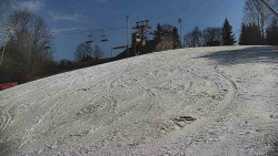 Otočná kamera na sjezdovce