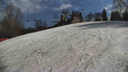 Otočná kamera na sjezdovce