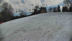 Otočná kamera na sjezdovce