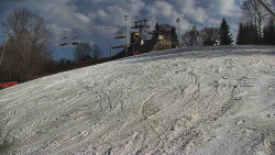 Otočná kamera na sjezdovce