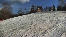 Otočná kamera na sjezdovce