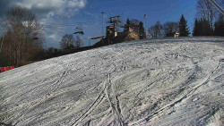 Otočná kamera na sjezdovce