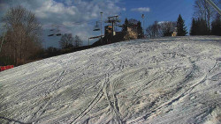 Otočná kamera na sjezdovce