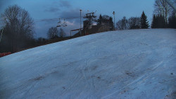 Otočná kamera na sjezdovce