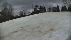 Otočná kamera na sjezdovce