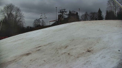 Otočná kamera na sjezdovce