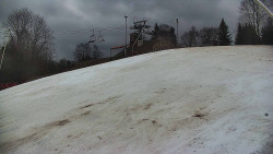 Otočná kamera na sjezdovce