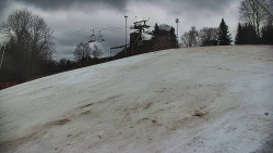 Otočná kamera na sjezdovce