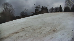 Otočná kamera na sjezdovce