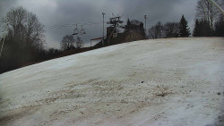 Otočná kamera na sjezdovce