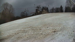 Otočná kamera na sjezdovce