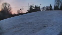 Otočná kamera na sjezdovce