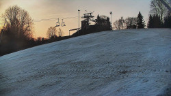 Otočná kamera na sjezdovce