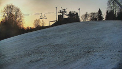 Otočná kamera na sjezdovce