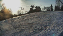 Otočná kamera na sjezdovce