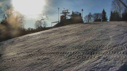 Otočná kamera na sjezdovce