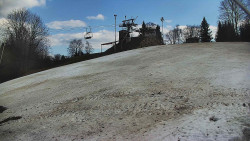 Otočná kamera na sjezdovce