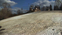 Otočná kamera na sjezdovce