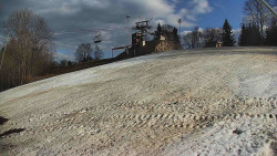 Otočná kamera na sjezdovce