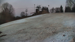 Otočná kamera na sjezdovce